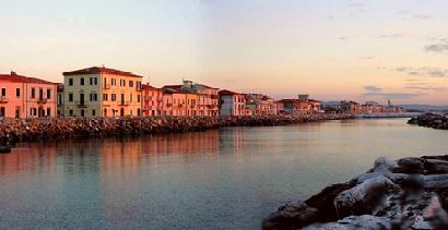Marina di Pisa dal mare